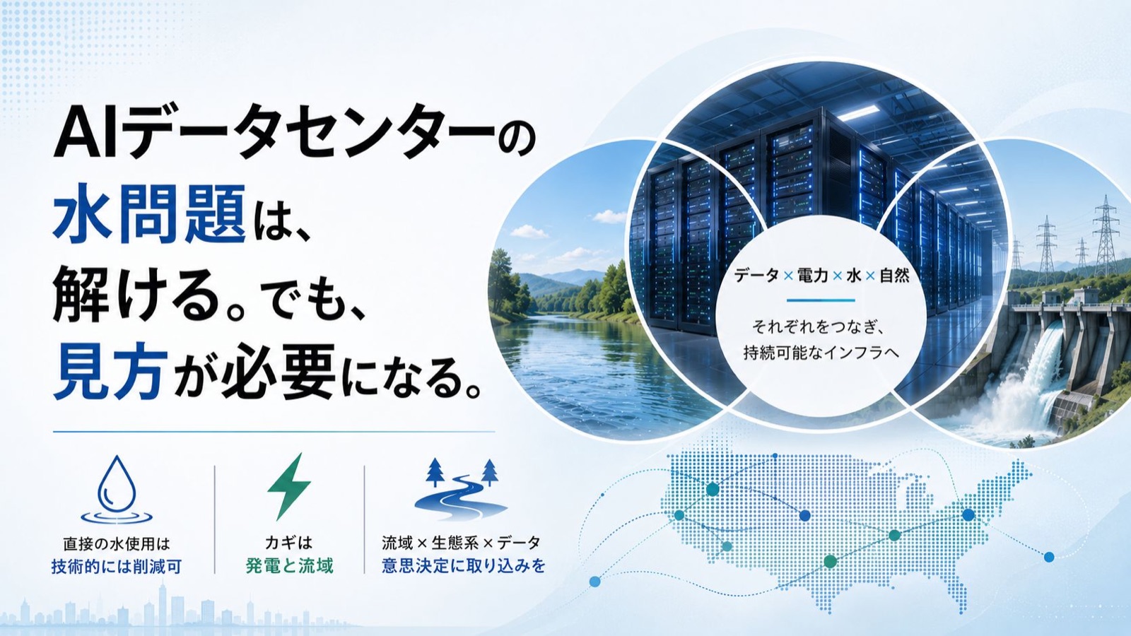AIインフラ×水×ネイチャーポジティブ 図版1