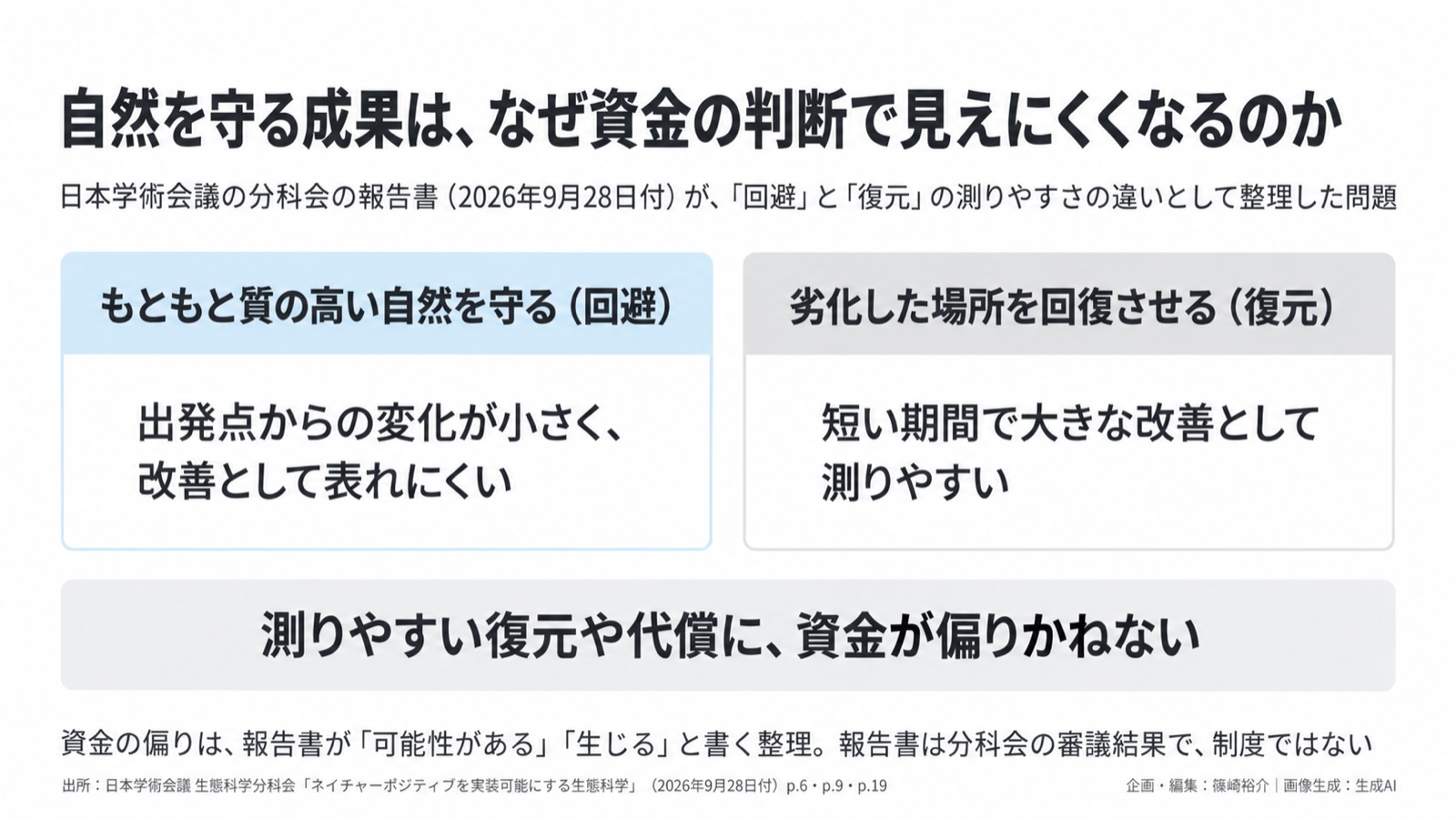 自然の価値評価×ネイチャーファイナンス/ミティゲーションヒエラルキー 図版1
